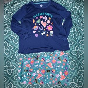 Wonder Nation Girls Pajamas  XL 14-16 Plus NWT